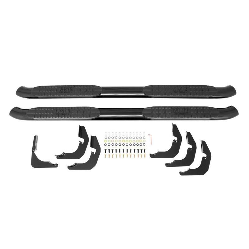 15-25 Ford F-150 SuperCab Westin 21-23935 PRO TRAXX 4 Oval Nerf Step Bars - Black