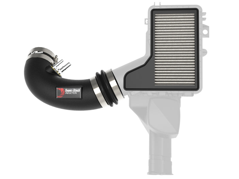 15-17 Ford Mustang GT 5.0L V8 AFE 55-10004D Super Stock Induction Systemw/ Pro DRY S Filter Media