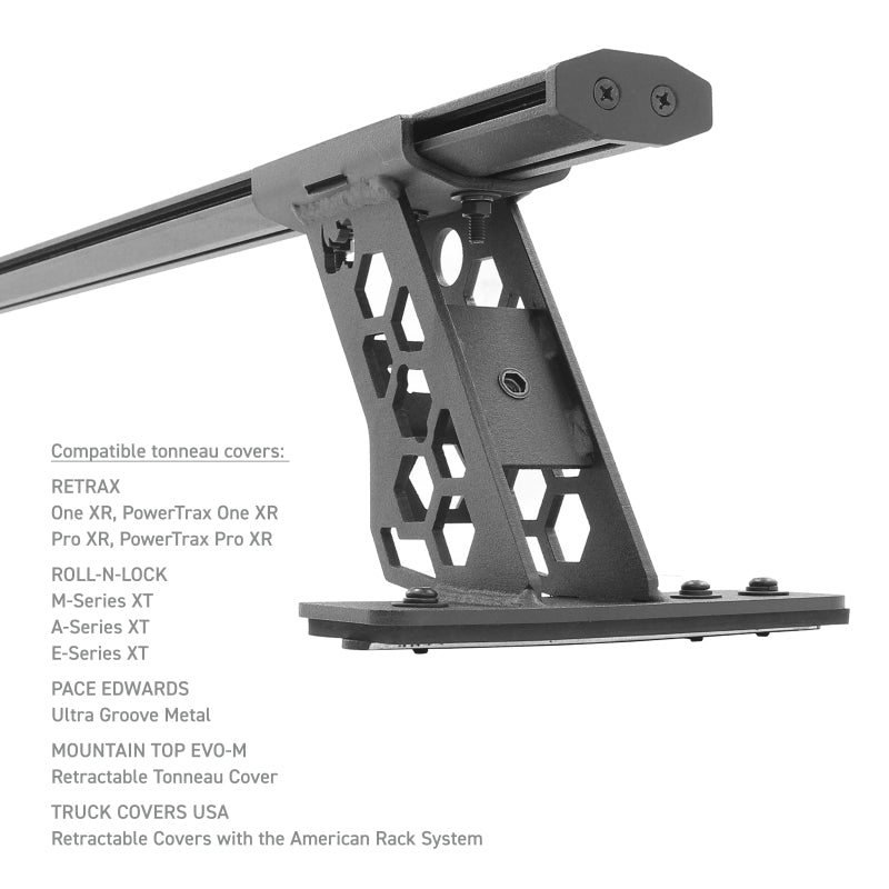 15-24 Ford F-150 4DR Go Rhino 5935015T XRS Cross Bars Kit Tex Black