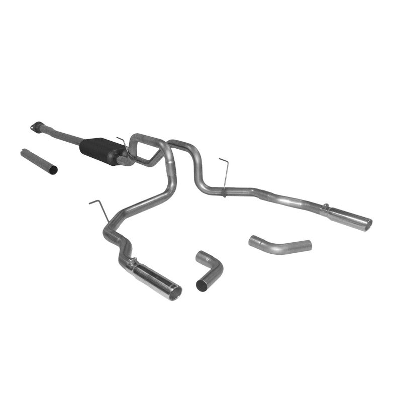 11-14 Ford F-150 3.5L EB V6 Flowmaster 817539 Force II Cat-back Exhaust System