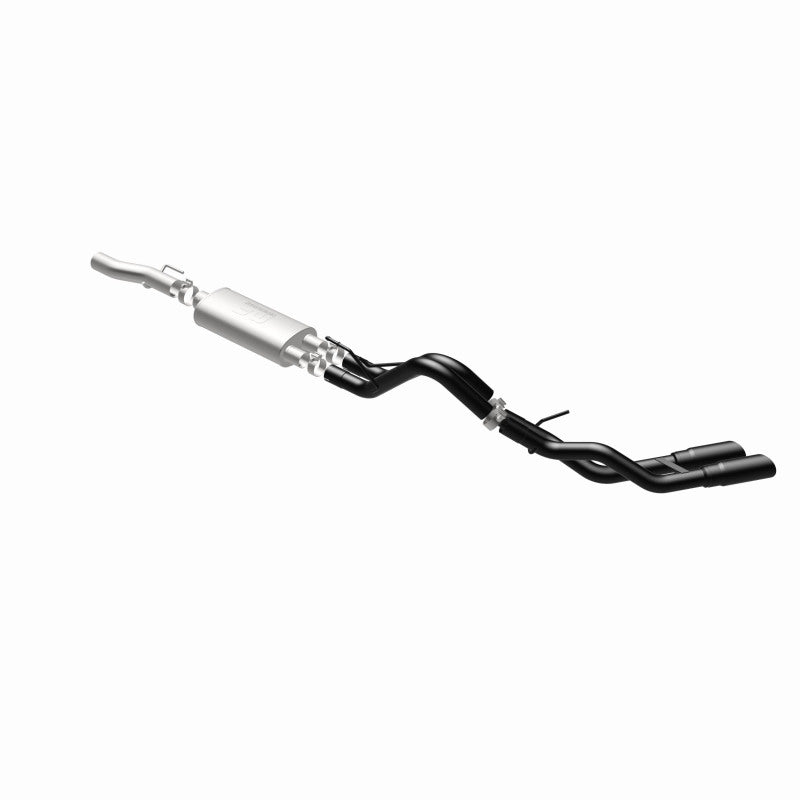 10-14 Ford Raptor V8 6.2L MagnaFlow 15366 SYS Cat-Back 2.5/3in Black Dual Same Side Exit Rear 3.5 Tips