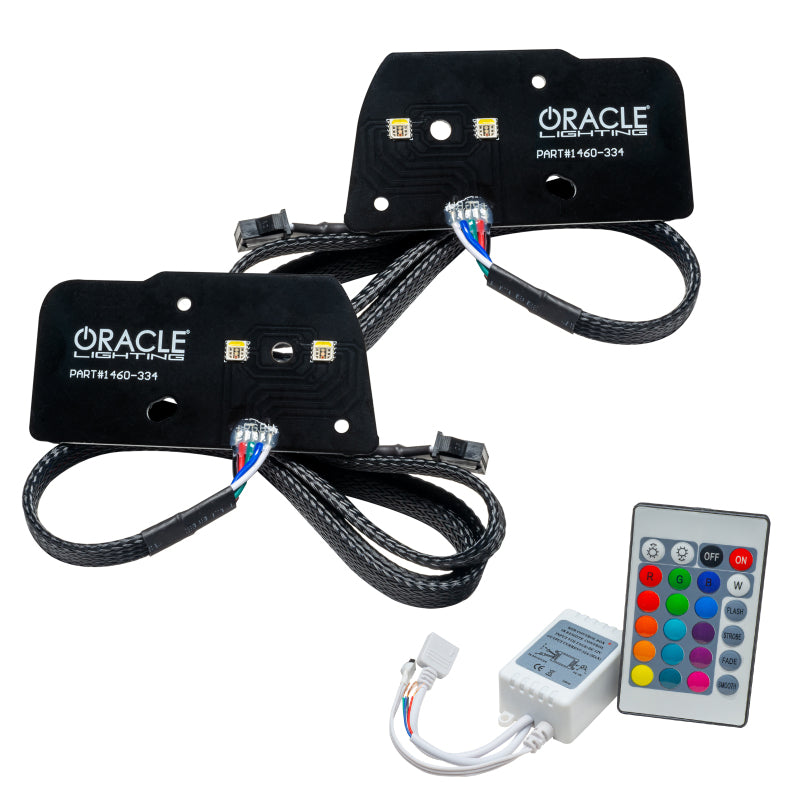 21-22 Ford F-150 Oracle 1460-504 RGB+W Headlight DRL Upgrade Kit ColorSHIFT® - w/ Simple Controller