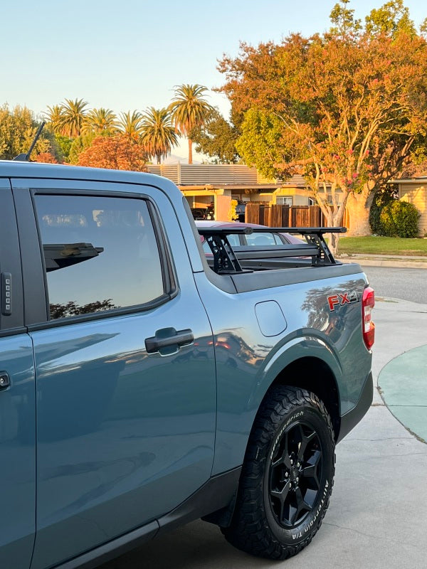 19-24 Ford Ranger / 22-24 Ford Maverick Go Rhino 5935000T JT/16-22 Toy. Tacoma/05-21 Nssn Frontier XRS Cross Bars Kit - Tex. Blk
