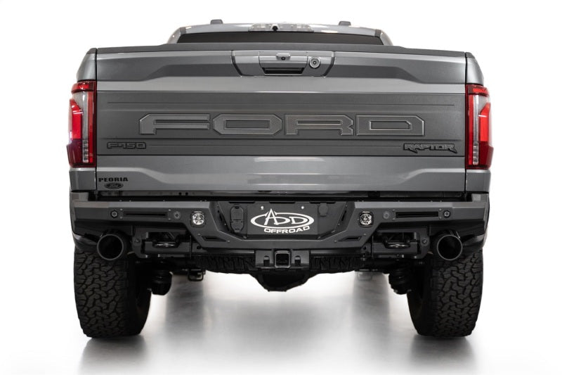 21-24 Ford F-150 Raptor Addictive Desert Designs R210121090103 Rock Fighter Rear Bumper
