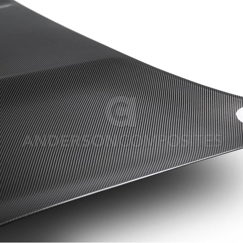 15-20 Ford Mustang Shelby GT350 Anderson Composites AC-HD15FDMU350-OE-DS Double Sided Carbon Fiber Hood