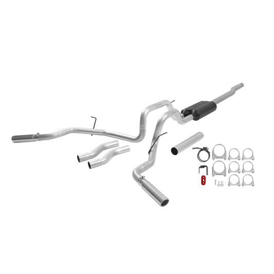 04-08 F-150 4.6L/5.4L V8 Flowmaster 17418 Force II Cat-back Exhaust System