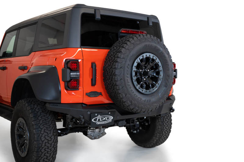 22-23 Ford Bronco Raptor Addictive Desert Designs R26012NA0103 Rock Fighter Rear Bumper