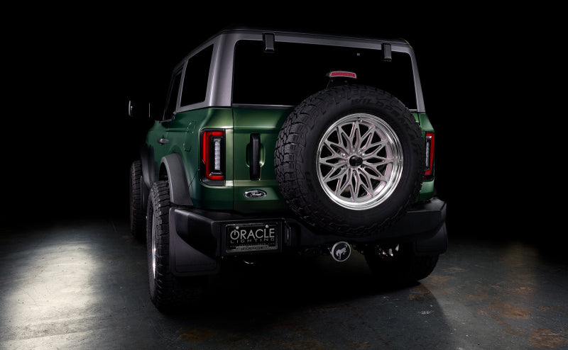 21-24 Bronco ORACLE Lighting 5892-504 Flush Style (Lensless) LED Tail Lights - Standard Red Lens
