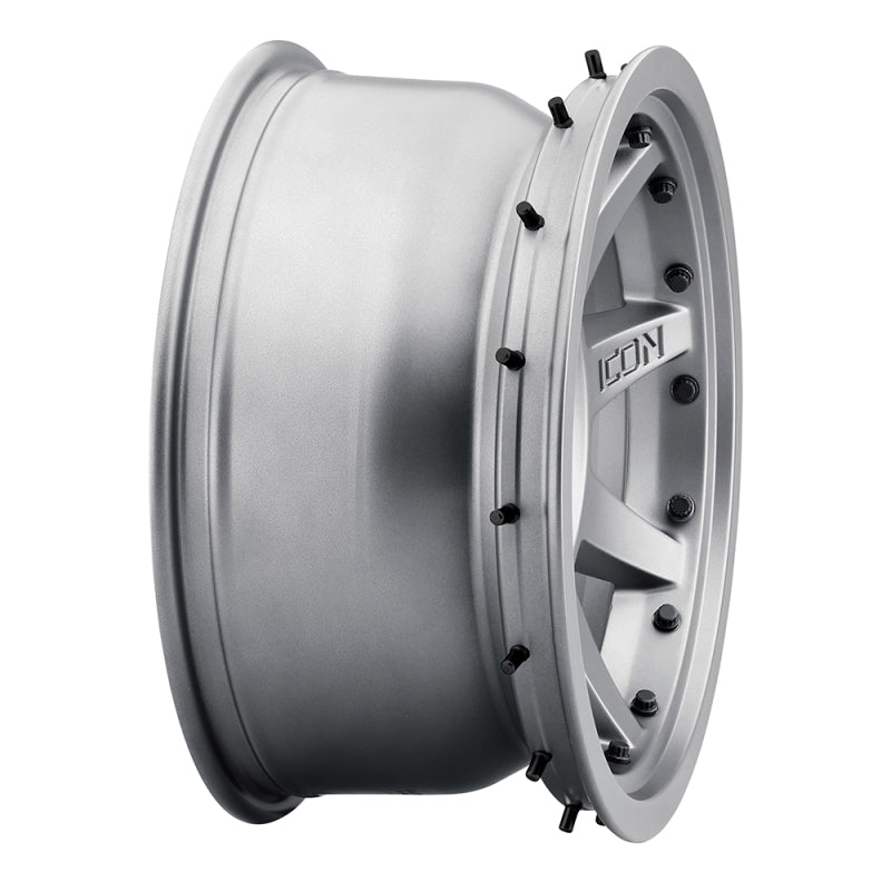 21-23 Ford Bronco / 19-23 Ford Ranger ICON 21817859057SB Rebound Pro 5.75in BS 17x8.5 6x5.5 25mm Offset 95.1mm Bore Satin Black Wheel