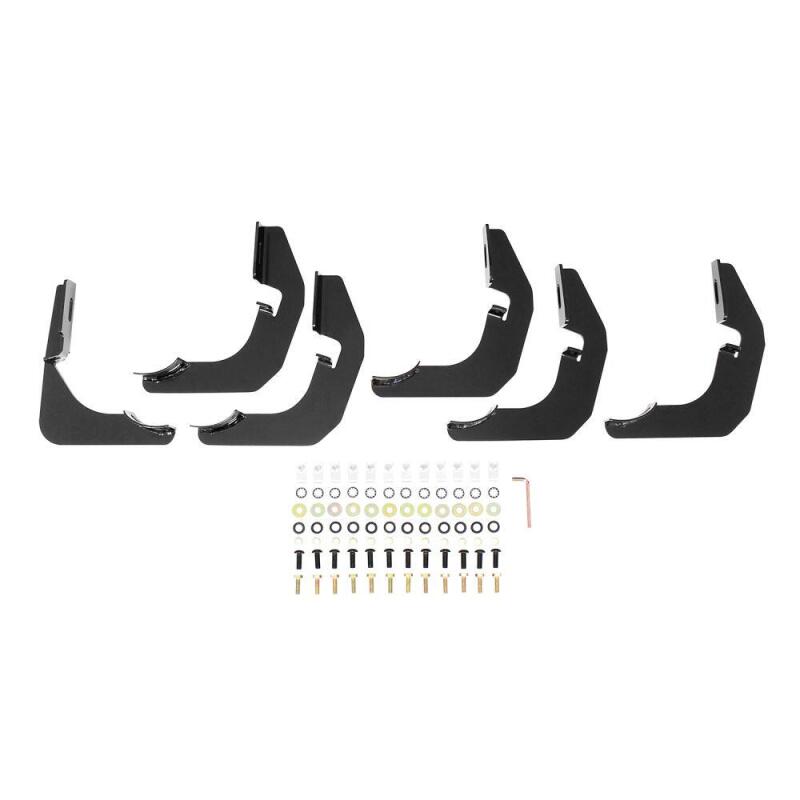 15-25 Ford F-150 SuperCab Westin 21-23935 PRO TRAXX 4 Oval Nerf Step Bars - Black