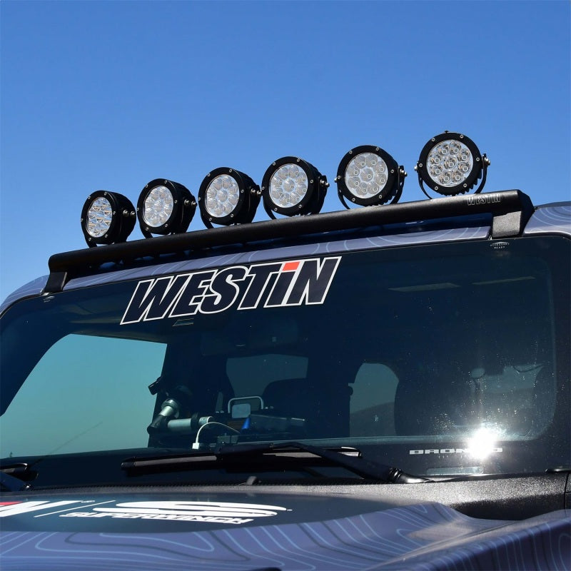 21-23 Ford Bronco (Excl. Bronco Sport) Westin 37-711255 XTS Overhead Light Mount - Tex Black