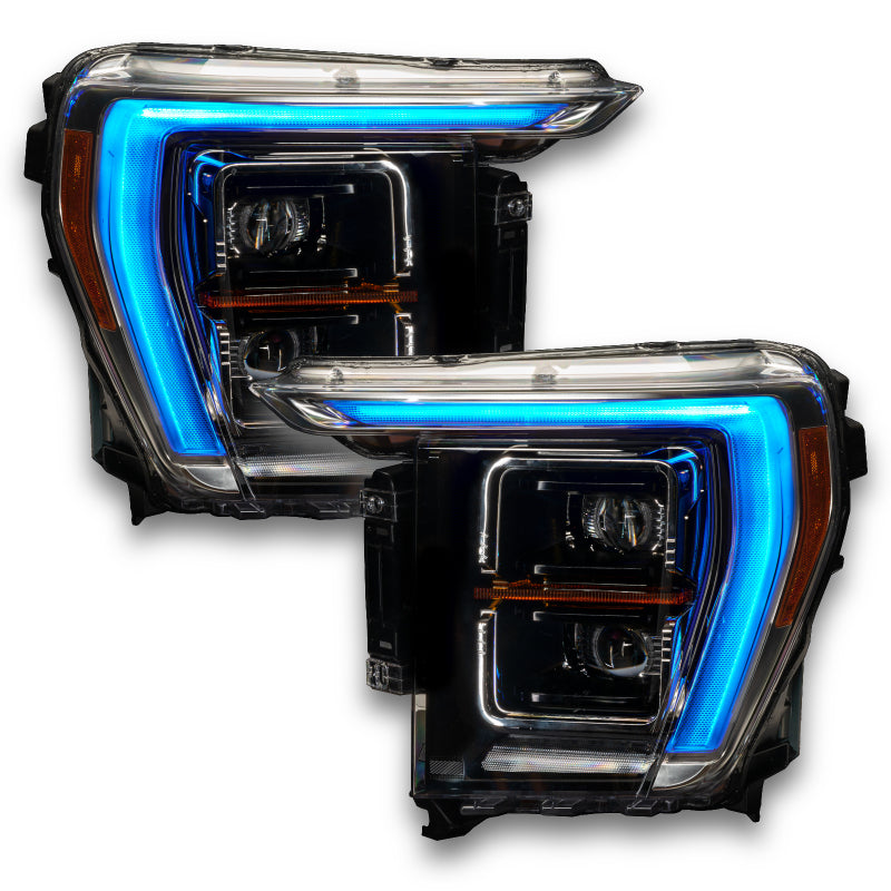 21-23 Ford F-150 Oracle 1460-330 RGB+W Headlight DRL Upgrade Kit ColorSHIFT® - w/ RF Controller