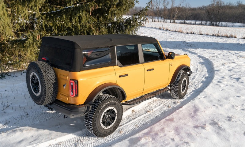 21-23 Ford Bronco 4DR N-FAB NBF214B-TX Roan Running Boards - Textured Black