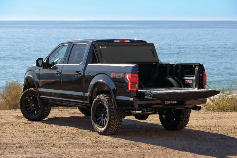 15-20 Ford F-150 BackRack 448327 6ft 6in Bed Flip MX4 - Matte Finish