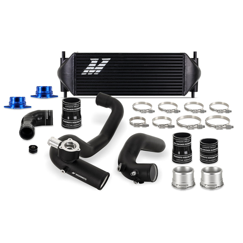 21-23 Ford Bronco V6 2.3L Mishimoto MMINT-BR23-21KBBK Intercooler Kit Black Pipes/Black Core