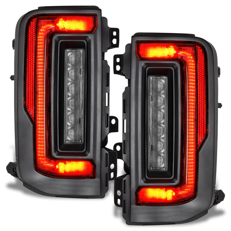 21-24 Bronco ORACLE Lighting 5892-504 Flush Style (Lensless) LED Tail Lights - Standard Red Lens