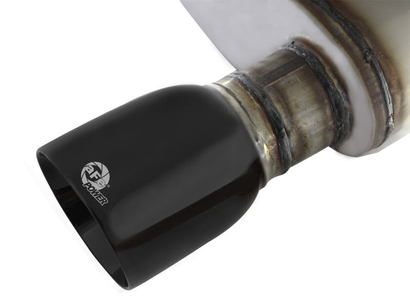 11-14 Ford Mustang GT 5.0L V8 AFE 49-43052-B MACH Force-Xp 3in 409 SS Axle-Back Exhaust System w/ Black Tips
