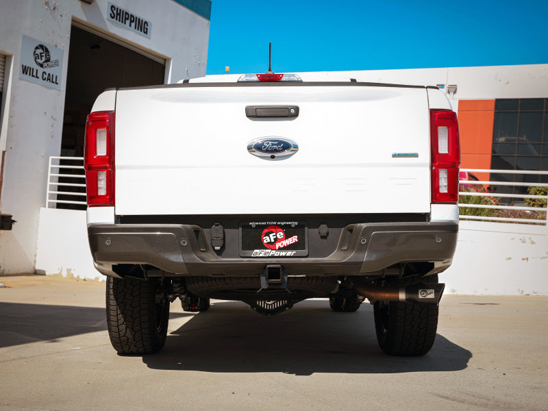 19-23 Ford Ranger 2.3L Ecoboost aFe 49-43114-B Apollo GT Series 3" 409 Stainless Steel Axle Back Exhaust System w/ Black Tips