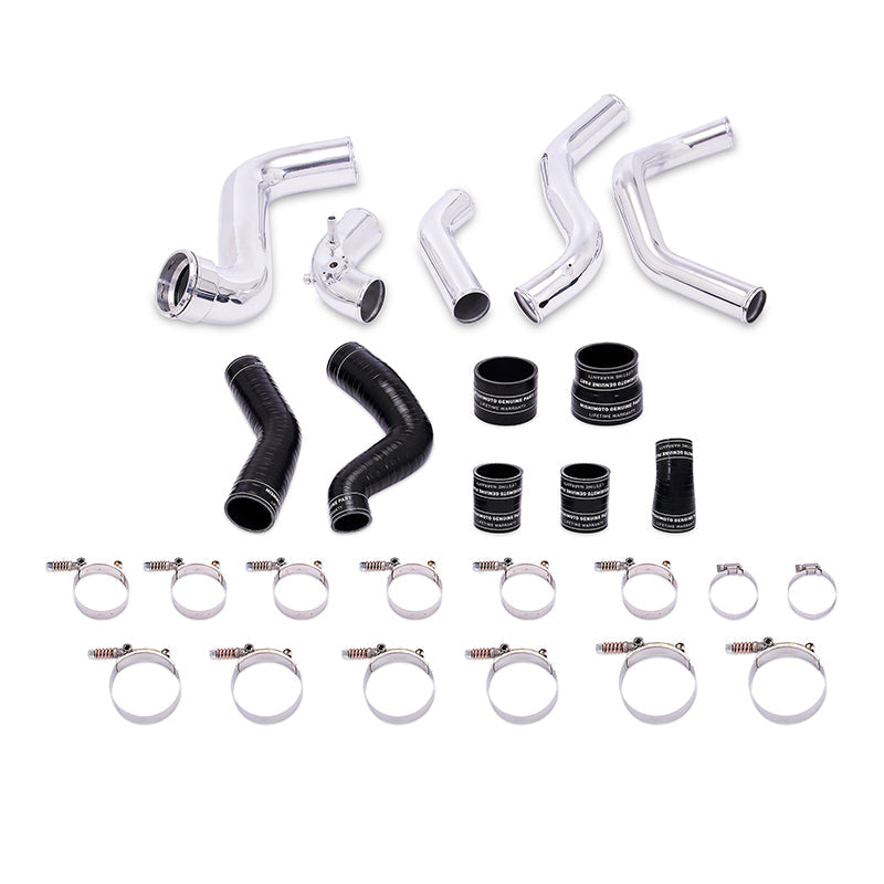 11-14 Ford F-150 Ecoboost / 15-17 Expedition & Navigator Mishimoto MMINT-F150-11KPSL Performance Intercooler - Sleek Silver with Polished Piping