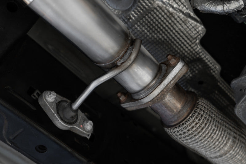 21-23 Ford Bronco V6 2.3L & 2.7L EB MBRP S5241BLK 2/4-Dr 3in Catback Dual Split Rear Exit BLK AL