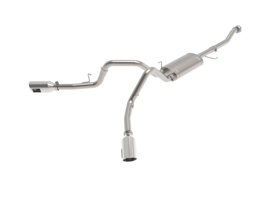 21-25 Ford F-150 V6 2.7L(tt)/3.5L(tt)/V8 5.0L aFe 49-33126-P Vulcan 3in 304 SS Cat-Back Exhaust w/ Polished Tips