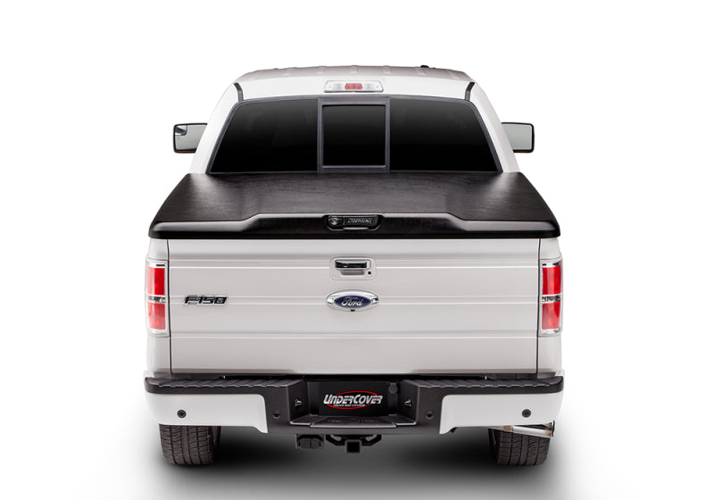 21-25 Ford F-150 Crew Cab UnderCover UC2208 5.5ft Elite Bed Cover - Black Textured