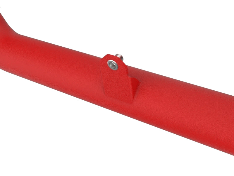 22-23 Ford Explorer V6 3.0 EB aFe 46-20674-R BladeRunner Aluminum Hot and Cold Charge Pipe Kit - Red
