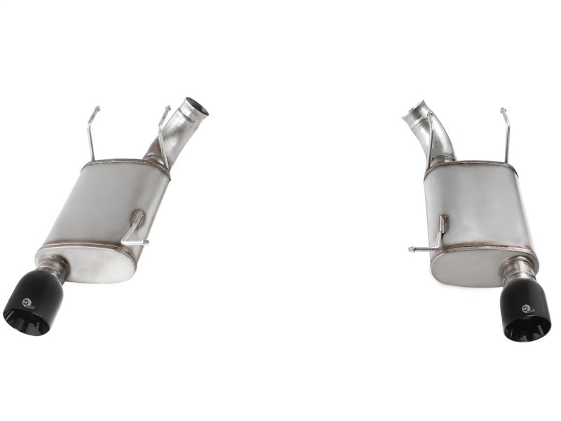 11-14 Ford Mustang GT 5.0L V8 AFE 49-43052-B MACH Force-Xp 3in 409 SS Axle-Back Exhaust System w/ Black Tips