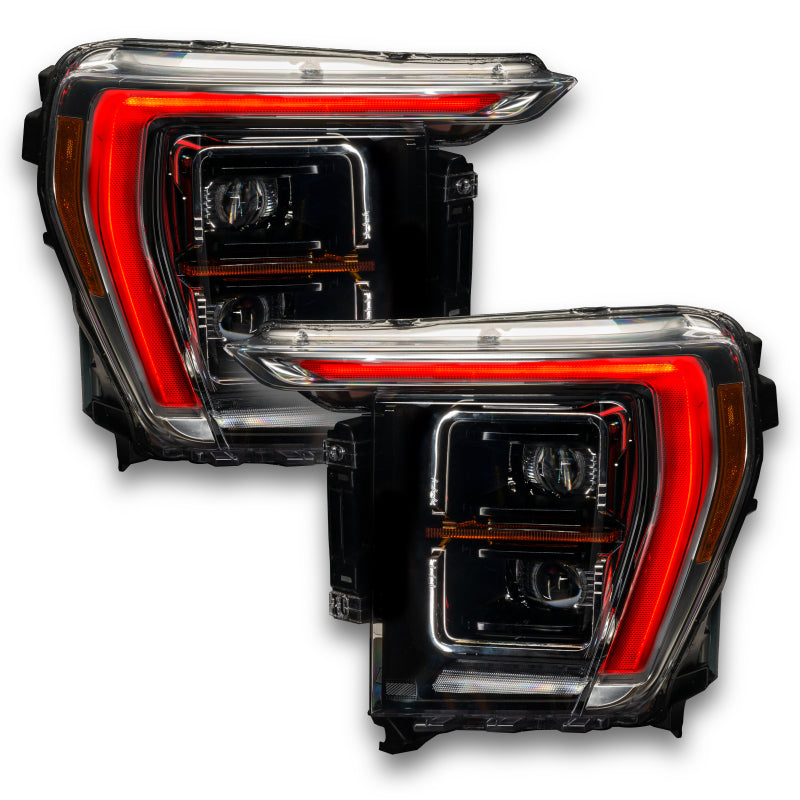 21-23 Ford F-150 Oracle 1460-335 RGB+W Headlight DRL Upgrade Kit ColorSHIFT® - w/ BC1 Controller