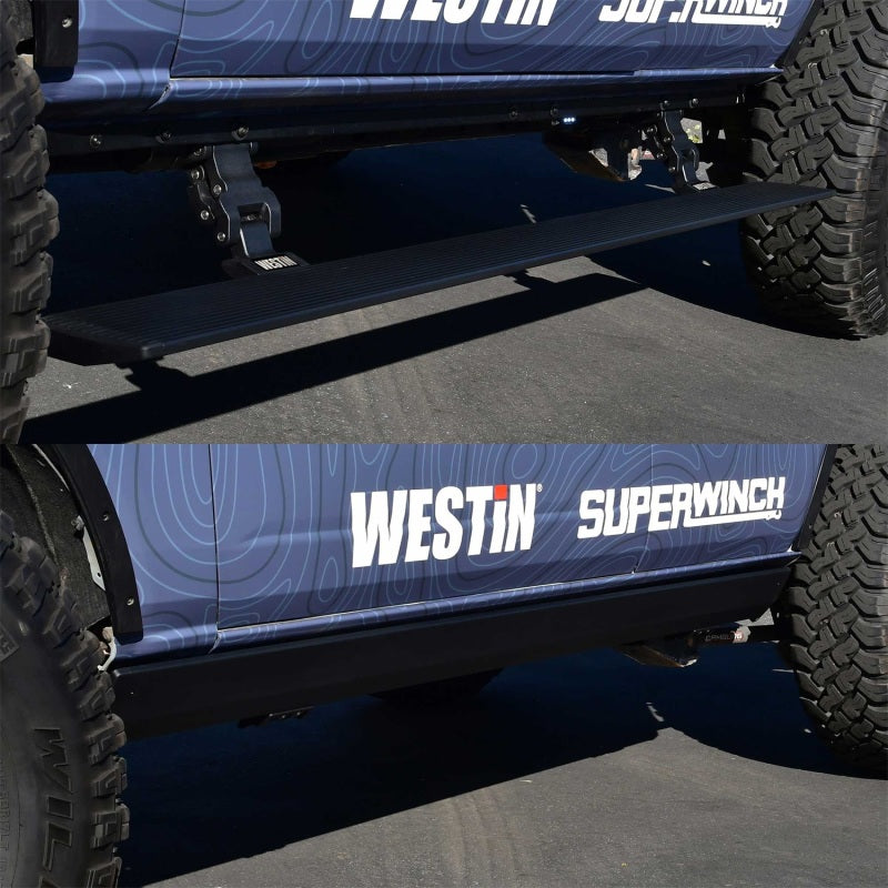 21-23 Ford Bronco 4DR Westin 29-24195 Pro-e Running Boards Tex. Black
