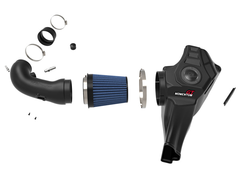 18-23 Ford Mustang GT 5.0L V8 AFE 50-70033R Momentum GT Cold Air Intake System w/ Pro 5R Filter