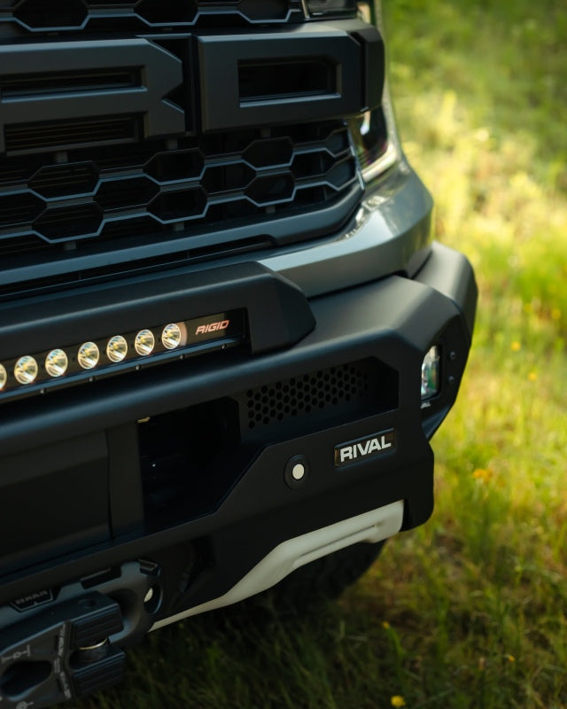 24-26 Ford Ranger Raptor 3.0L EB RIVAL 2D.1813.1.US Front Aluminum Bumper w/ Winch Mount and Recovery Points