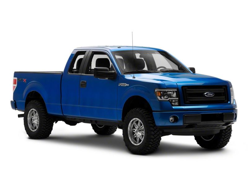 09-14 Ford F-150 Raxiom T566367 Axial Series Headlights w/ LED Bar- Blk Housing (Clear Lens)