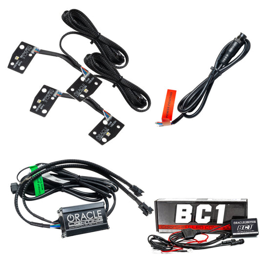 21-24 Ford Bronco Oracle 1468-335 RGB+W Headlight Halo Upgrade Kit ColorSHIFT® - w/ BC1 Controller