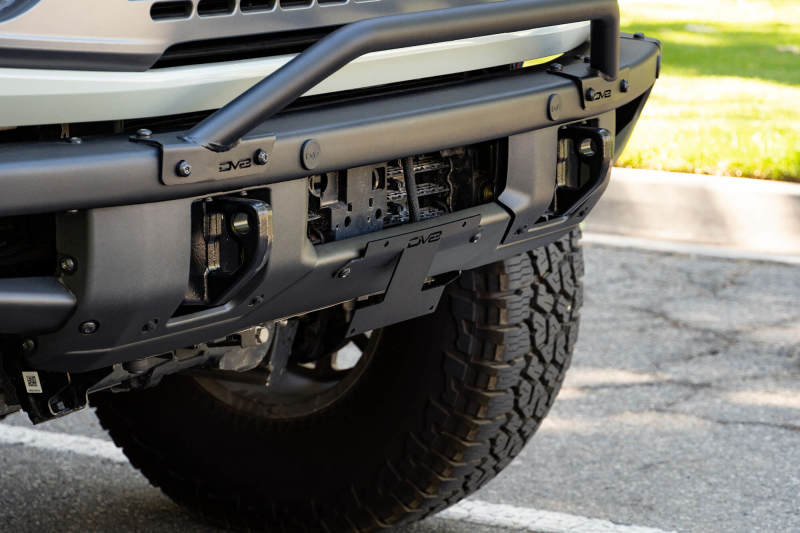 21-25 Ford Bronco DV8 Offroad LPBR-01 Factory Front Bumper Licence Relocation Bracket - Front
