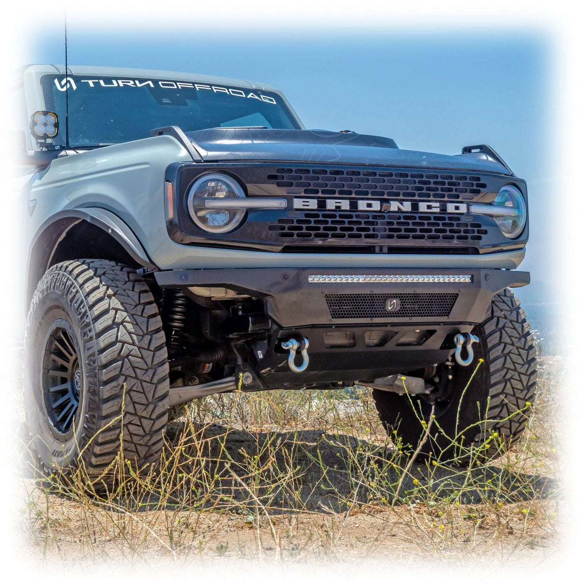 21-26 Ford Bronco Turn Offroad EA11-M1 Front Recovery Eyelets (Pair)