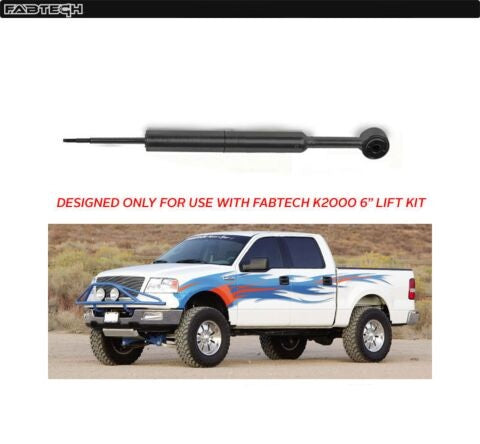 04-08 Ford F-150 2WD Fabtech FTS30431 6in Front Performance Replacement Shock Absorber - Single
