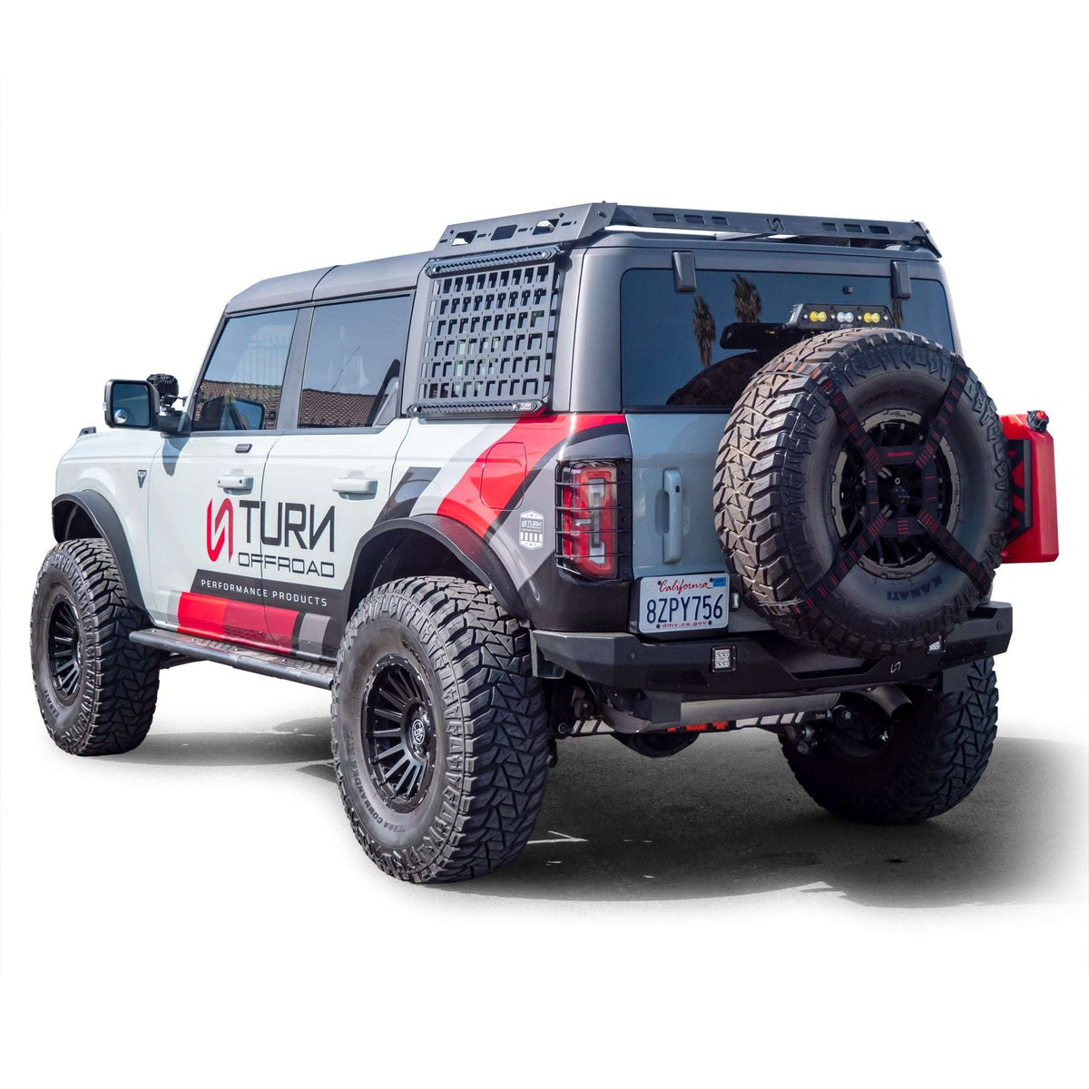 21-26 Ford Bronco 4DR Turn Offroad EA10-M4 Side Molle Panels for OE Hard Top